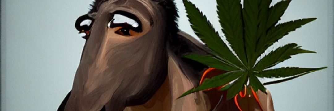 Donkey Wrestler banner