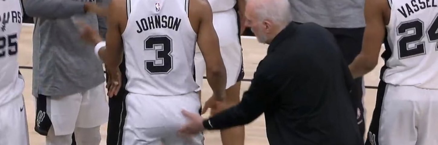 #1 keldon johnson simp banner