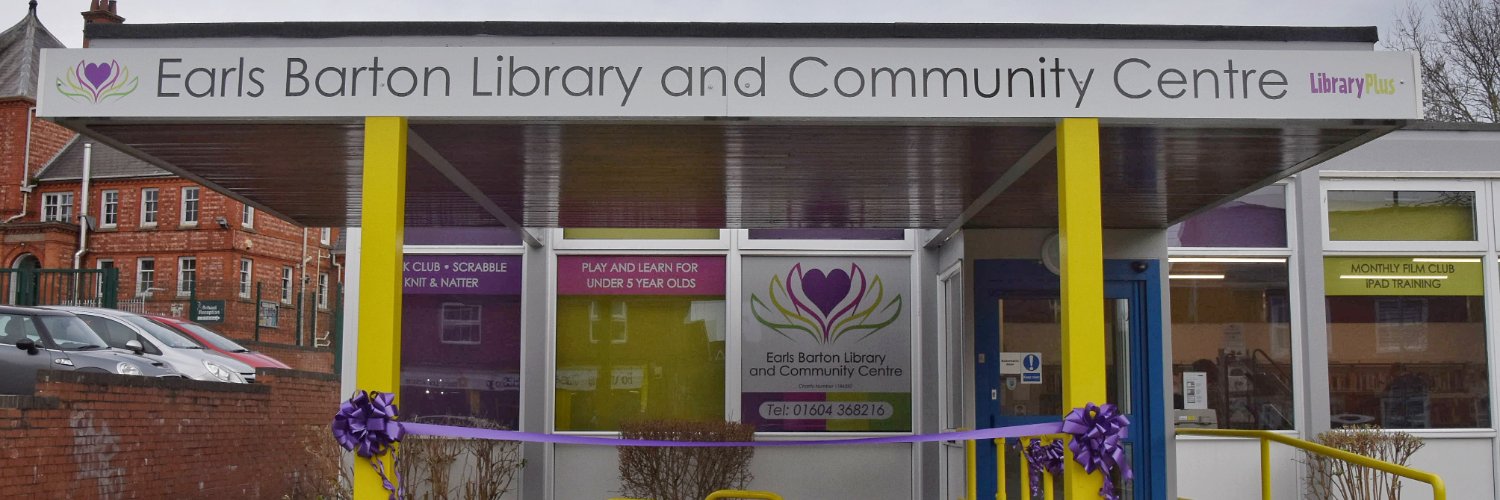 Earls Barton Library & Community Centre banner