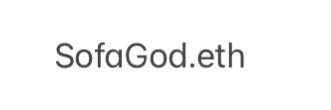 SofaGod.eth 🛋 banner