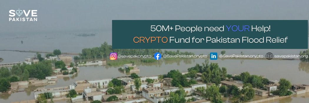 Save Pakistan | Relief NFTs LIVE NOW on Optimism! banner