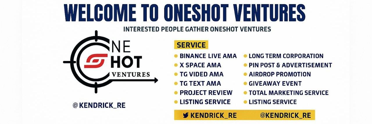 ONESHOT Ventures || AMA + Space🚀🚀 banner