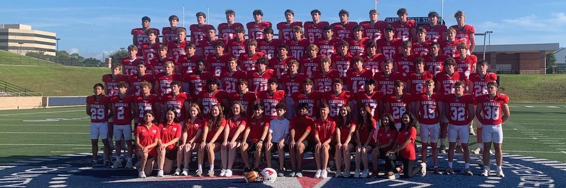 Houston Memorial High School Football's banner