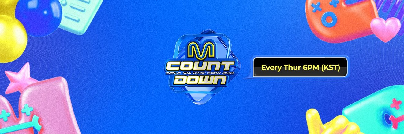 M COUNTDOWN Live banner