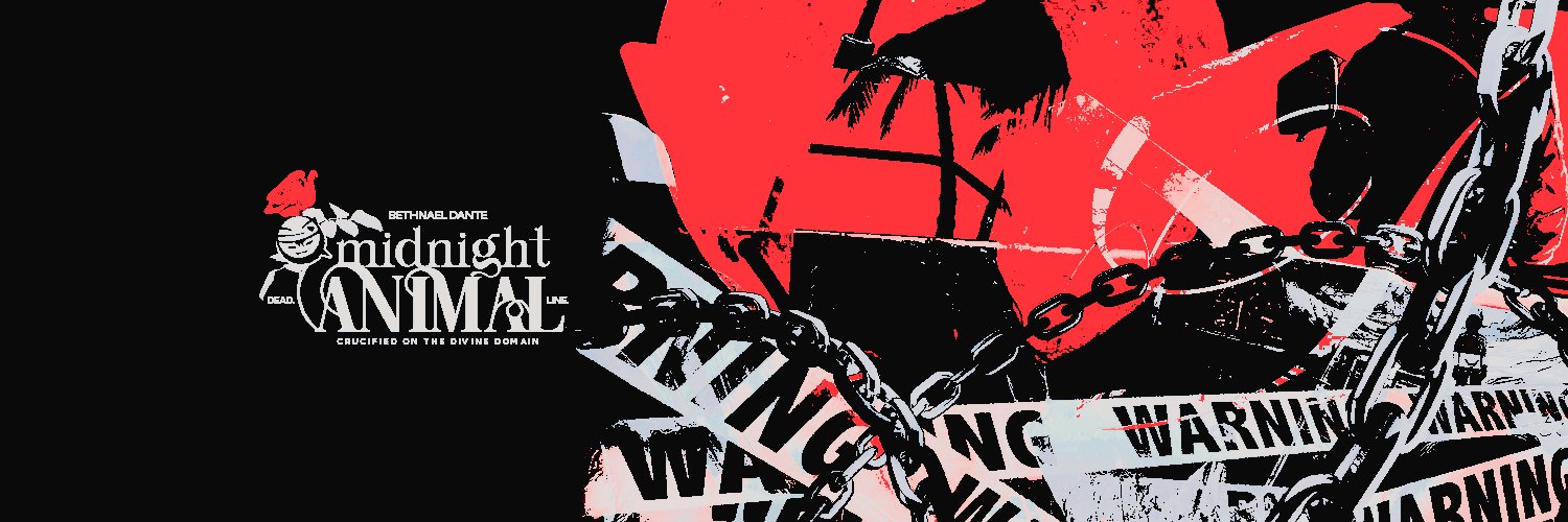 midnight animal. banner
