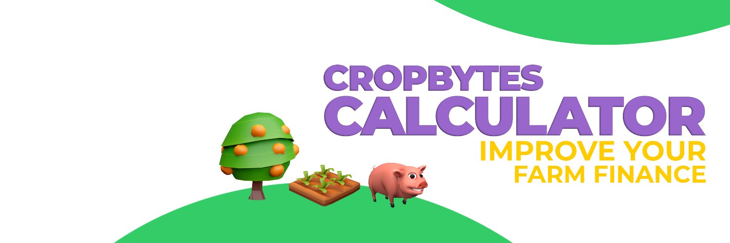 CropBytes Calculator banner