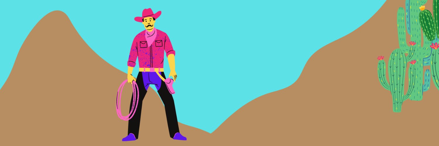 Rainbow Rodeo banner