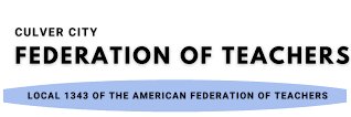 Culver City Federation of Teachers banner