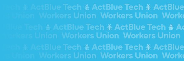 ActBlue Tech Workers Union-CWA Profile Banner