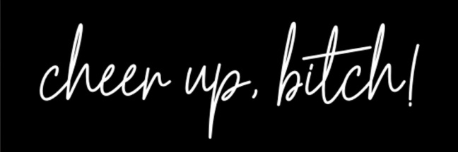 Cheer Bitch banner
