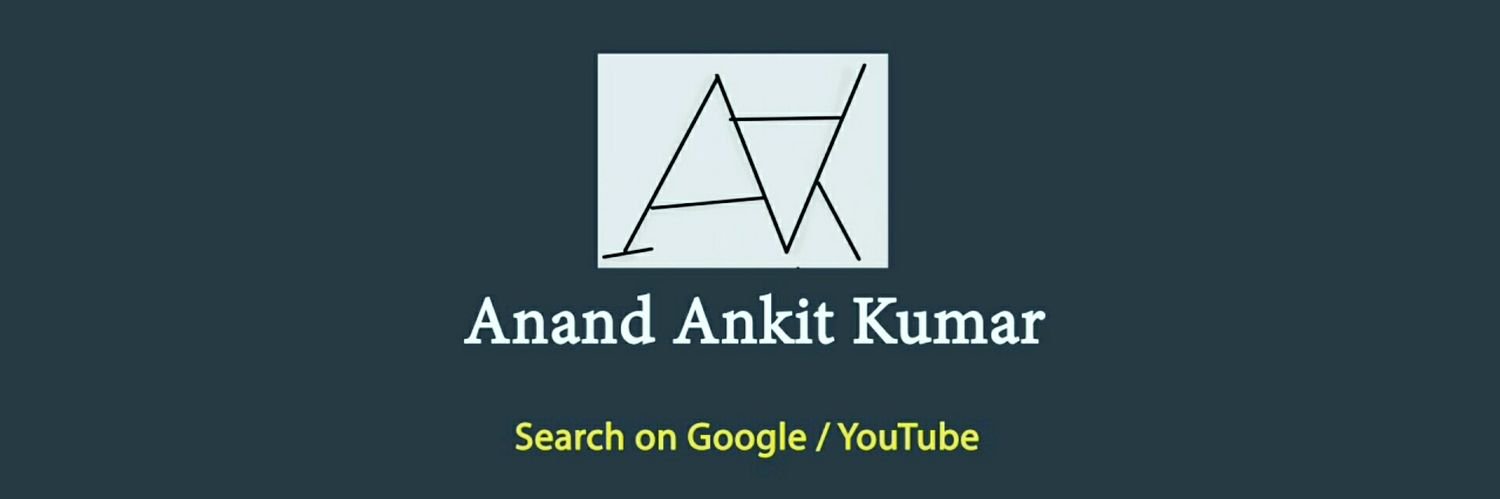 AnandAnkitKumar's profile banner image