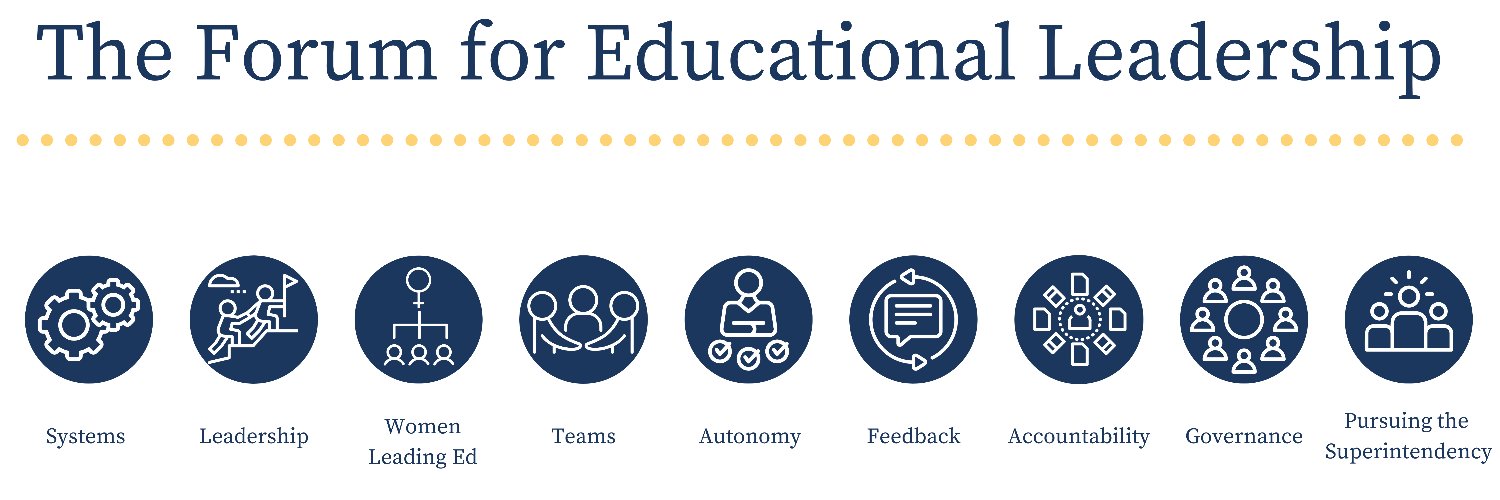 The Forum for Educational Leadership's banner