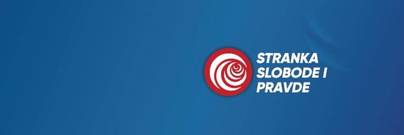 Stranka slobode i pravde Dunavski venac's banner