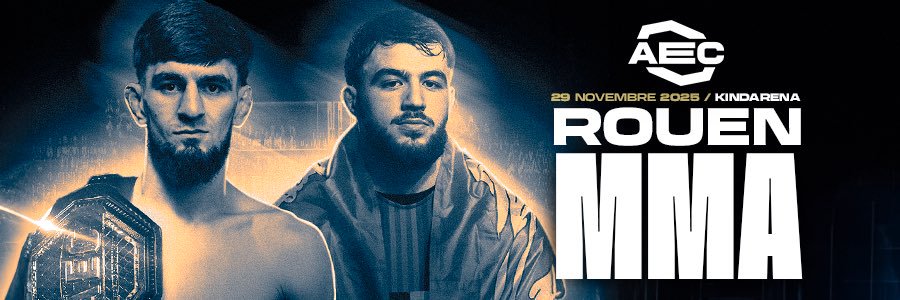 AEC | MMA LEAGUE banner