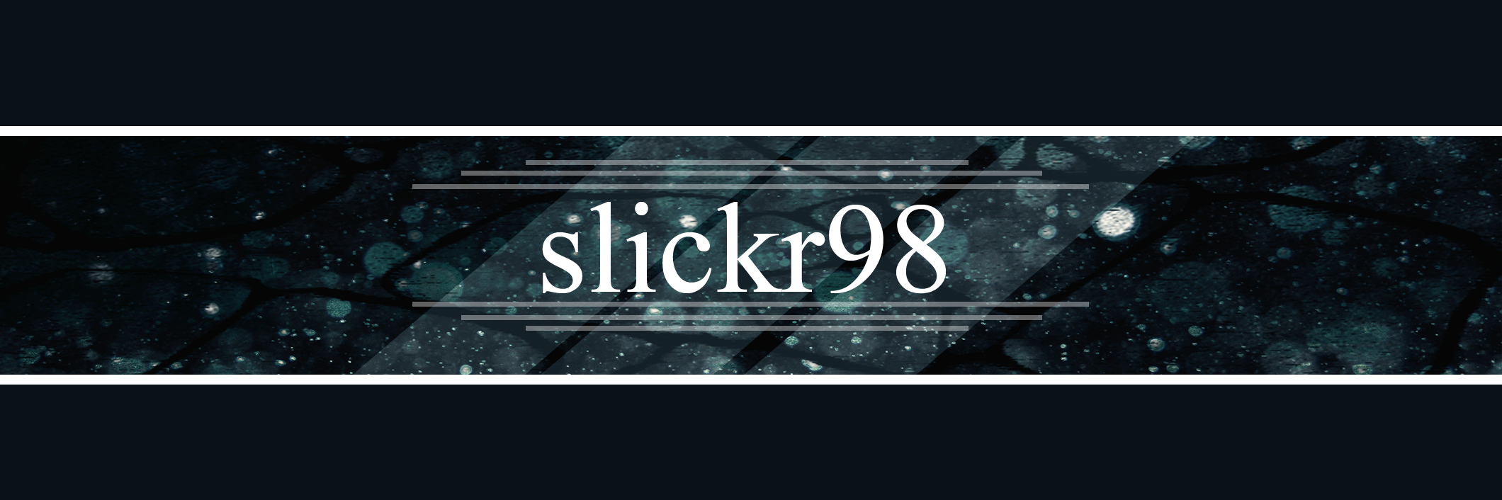 slickr98's profile banner image