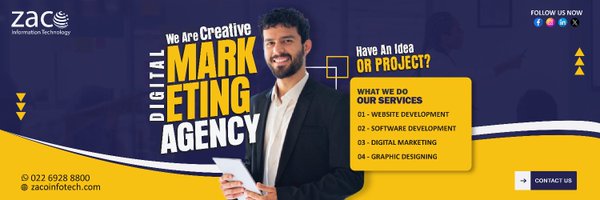 ZacoInfoTech Profile Banner