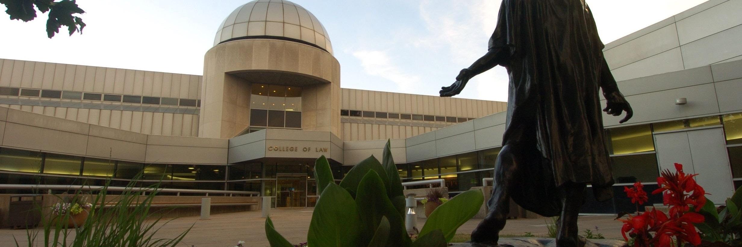 University of Iowa Law Library banner