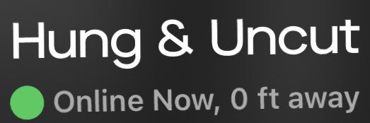 HUNG UNCUT GINGER (SF) banner