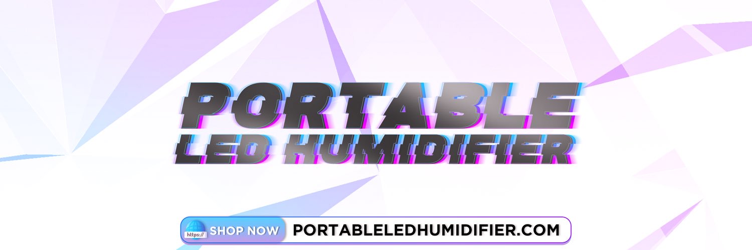 Portable LED Humidifier banner
