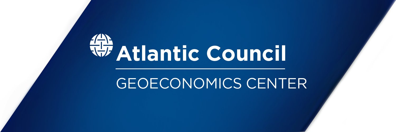 Atlantic Council GeoEconomics Center's banner