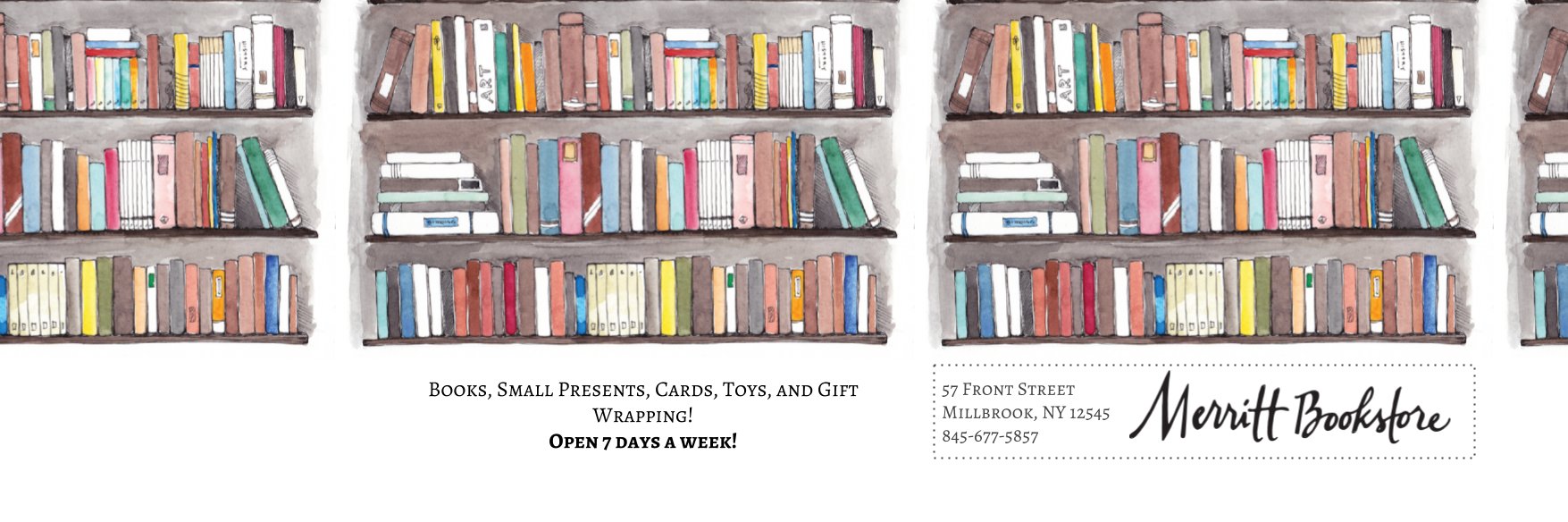 Merritt Bookstore banner