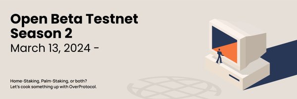 Over Protocol🌐 | Open Beta Testnet Profile Banner