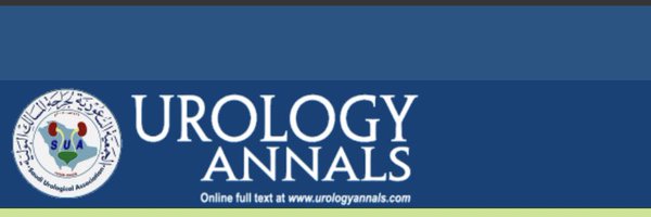 UrologyAnnals Profile Banner