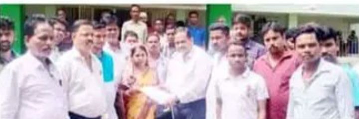 We want Corruption free Solampur GP banner