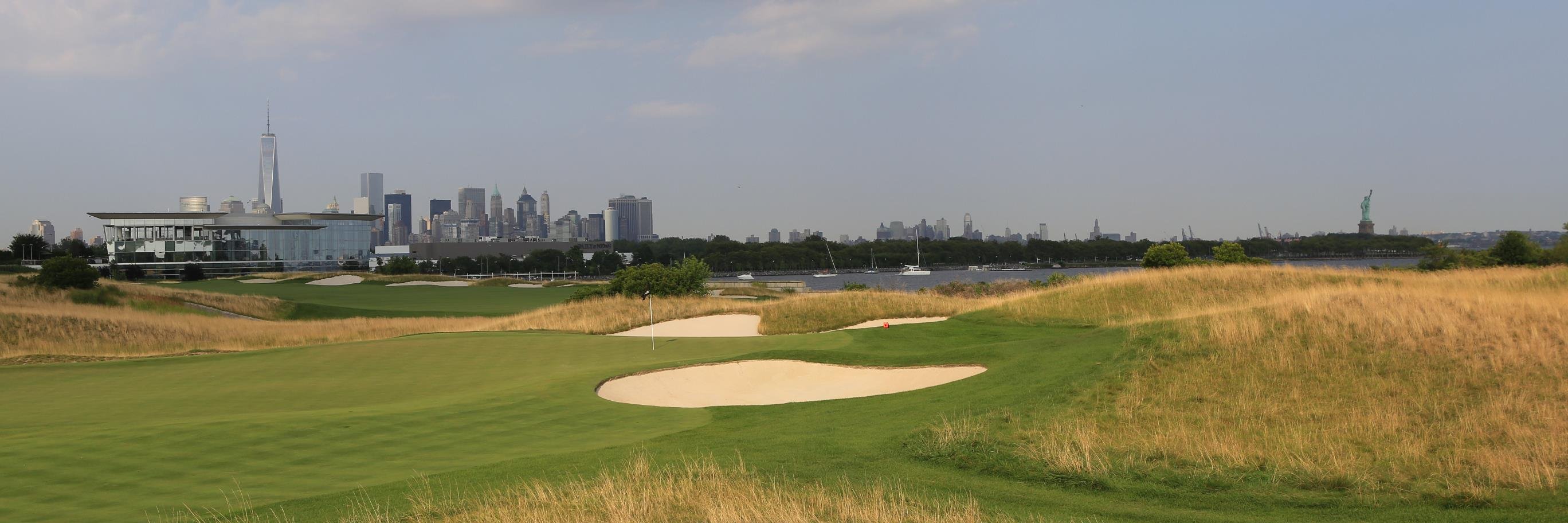 Liberty National Golf Club banner