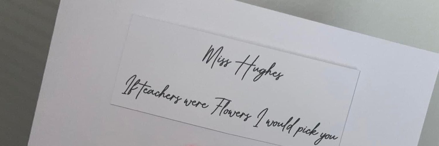 Miss Hughes - Dosbarth 2 🍎✏️ Profile Banner