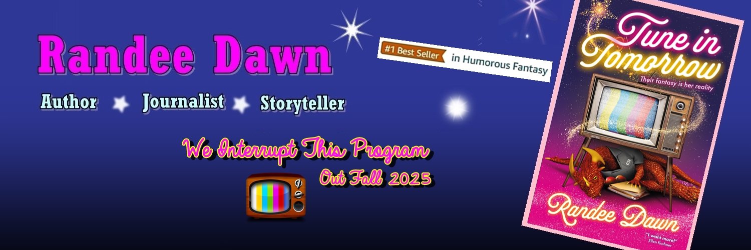 𝐑𝐚𝐧𝐝𝐞𝐞 𝐃𝐚𝐰𝐧 is mostly in the Sky now banner