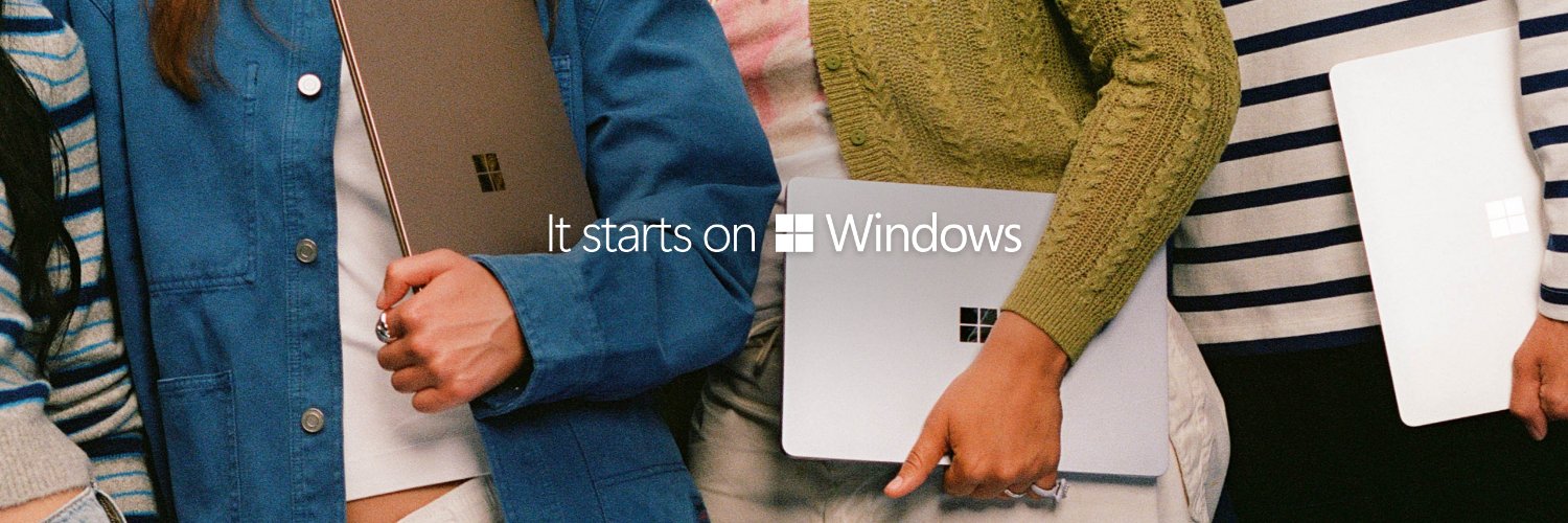 Windows's profile banner image
