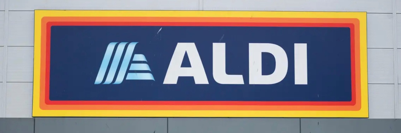 Aldi customer service banner