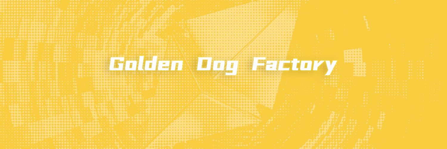 Golden Dog Factory（GDF） banner