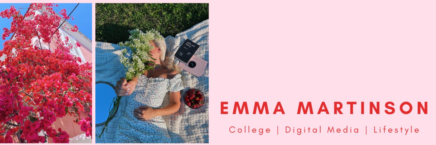 Emma Martinson | My life blog banner