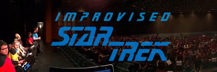 Improvised Star Trek banner