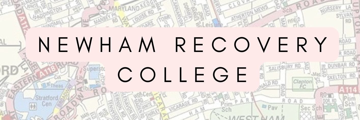 Newham Recovery College banner