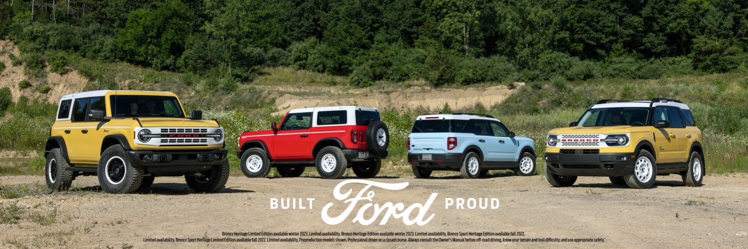 Ford Motor Company's banner