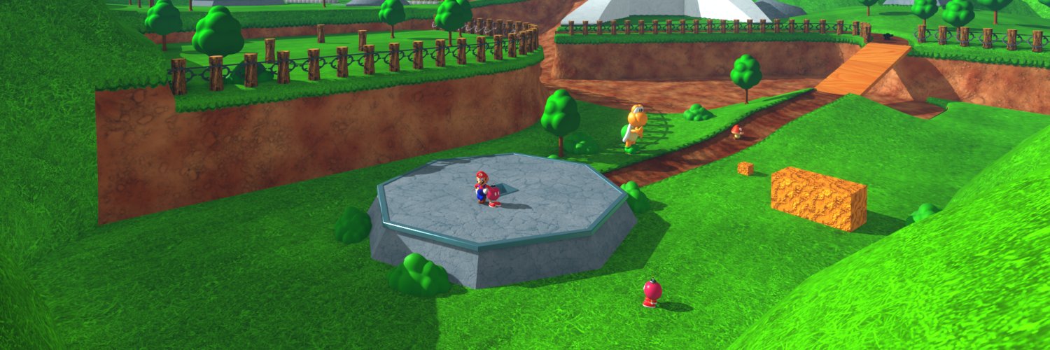 Super Mario 64: ReRendered's banner