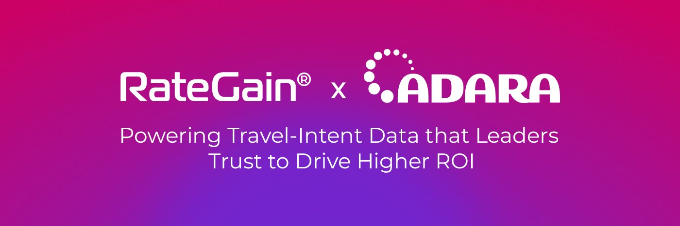 Adara - A RateGain Company banner