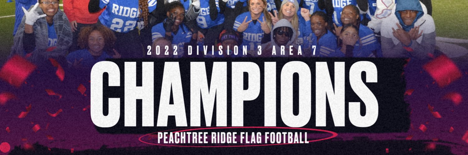 Peachtree Ridge Flag Football banner