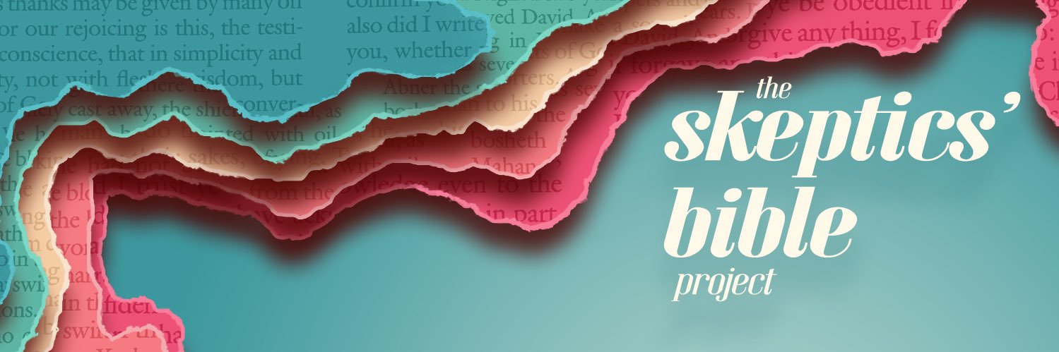 Skeptics Bible Project Podcast banner