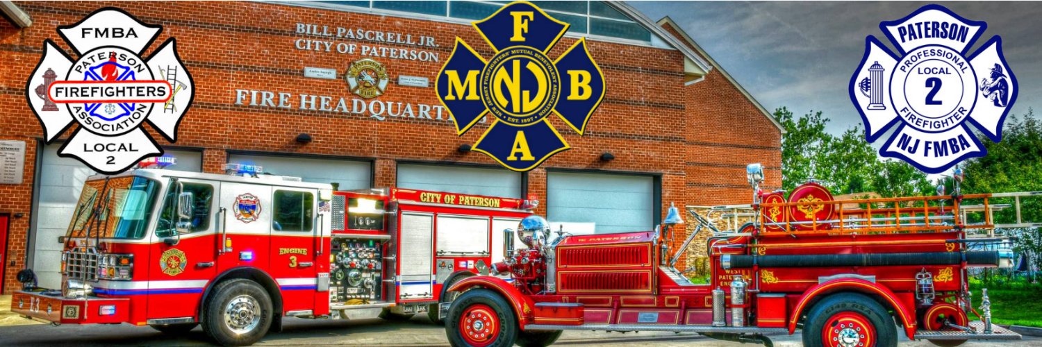 Paterson Firefighters Association - FMBA Local 2 banner