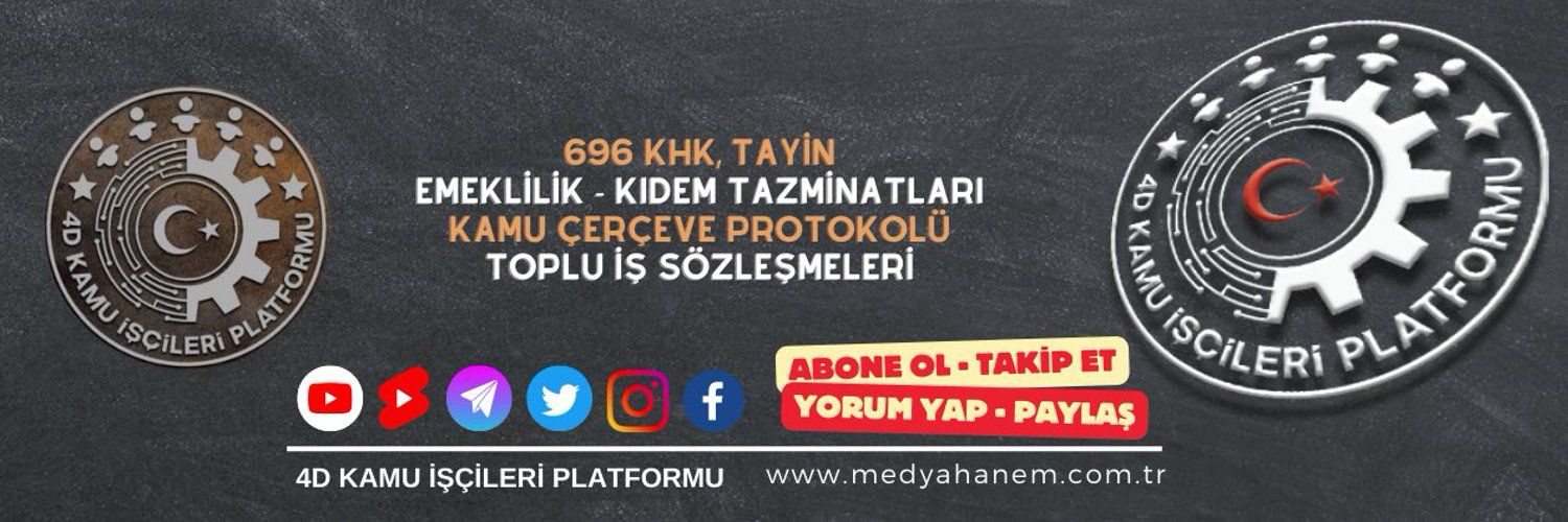 4D KAMU İŞÇİLERİ PLATFORMU's banner