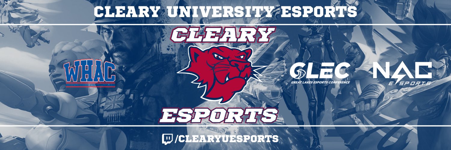 Cleary University Esports Profile Banner