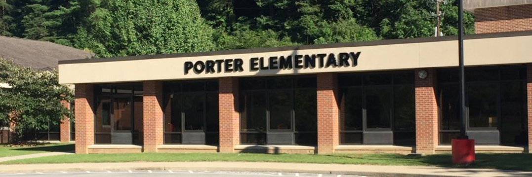 Porter Elementary School banner