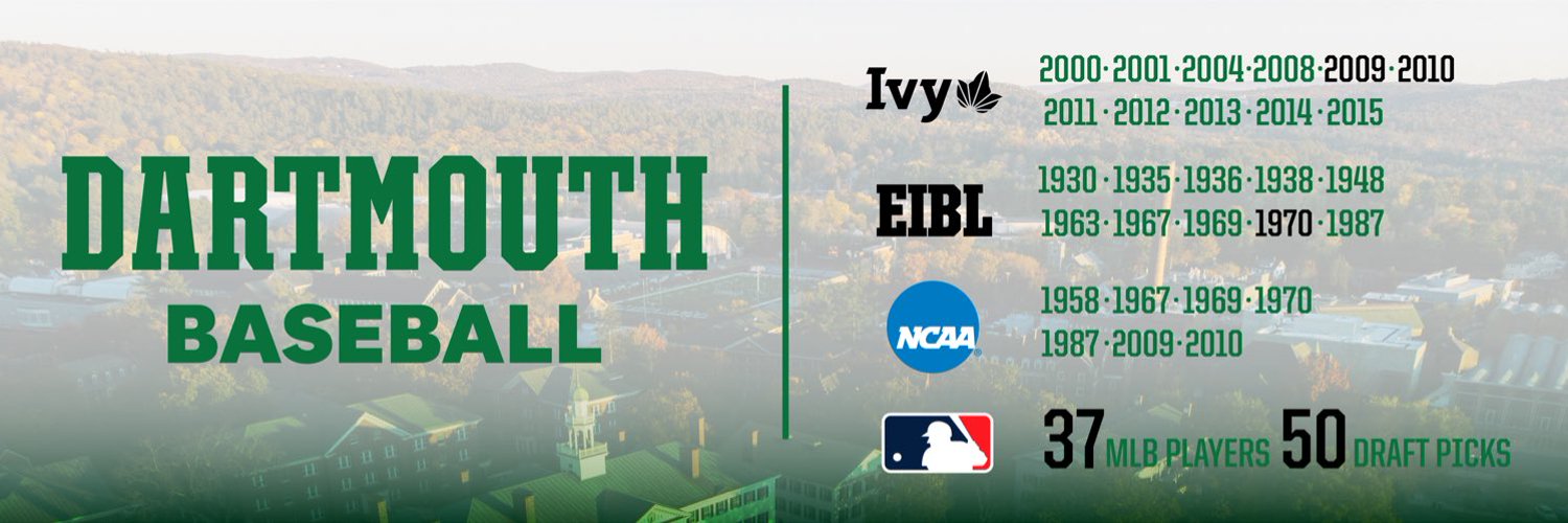 Dartmouth Baseball Recruiting Profile Banner