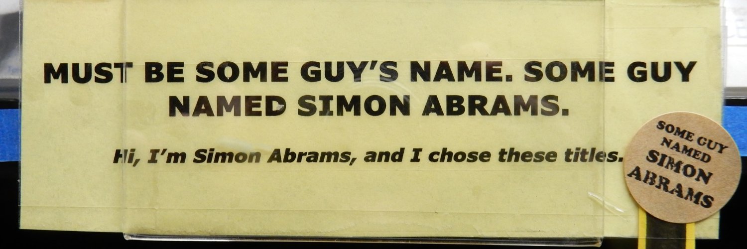Simon Abrams banner