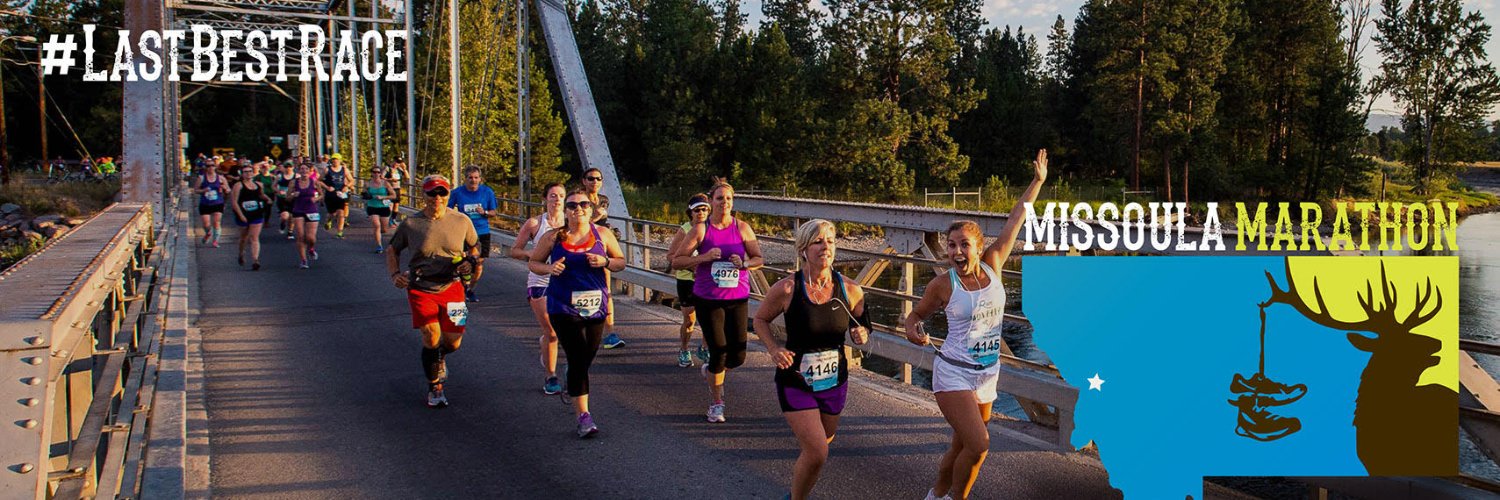 Missoula Marathon banner
