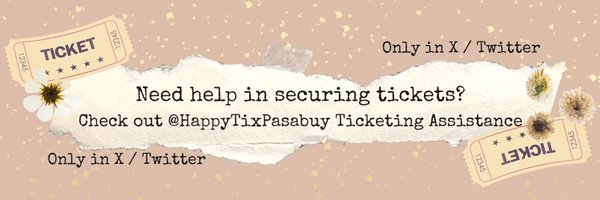 HappyTixPasabuy Profile Banner
